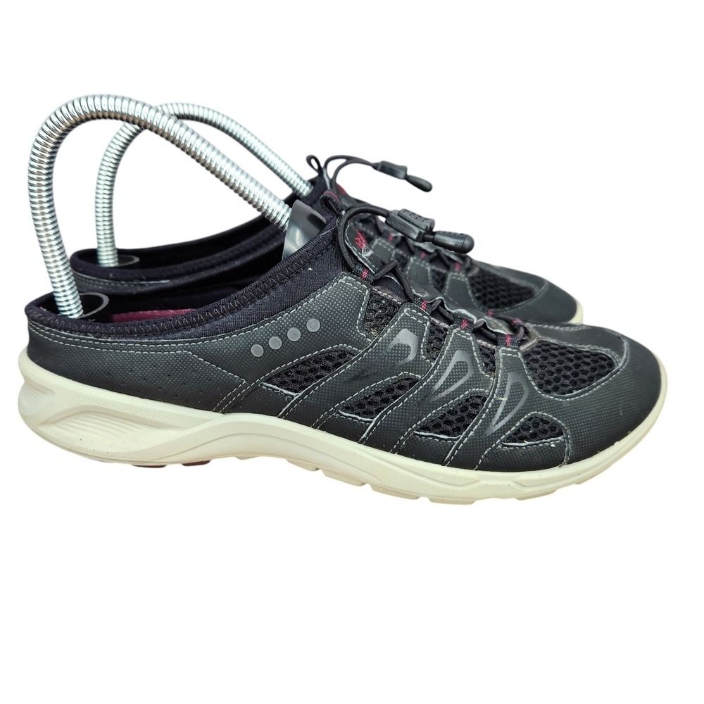 Ecco Bio Light Sneakers Womens EU 38 US 7 - 7.5 Black Slip On Golf Shoes
